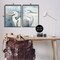 Stupell Industries Watercolor Detailed Beach Birds 2 pc Framed Giclee Wall Art Set Design by Petal Prints Design